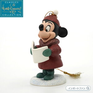WDCC ~j[}EX L I[ig v[g̃NX}X c[ Caroler Minnie Ornament Pluto's Christmas Tree Mtg v[g 