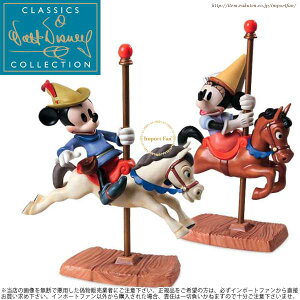 WDCC ~bL[ ~j[ ~bL[̋lގ J[Z 4004836 Mickey and Minnie Mouse Carousel Sweethearts Mtg v[g 