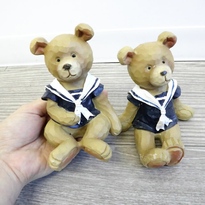 楽天市場】【当日発送 ギフトラッピング無料】置物 かわいい クマ 玄関 