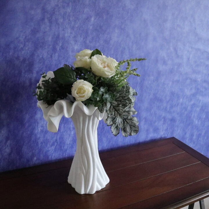 楽天市場】【当日発送 動画あり】花瓶 おしゃれ シンプル 造花用  