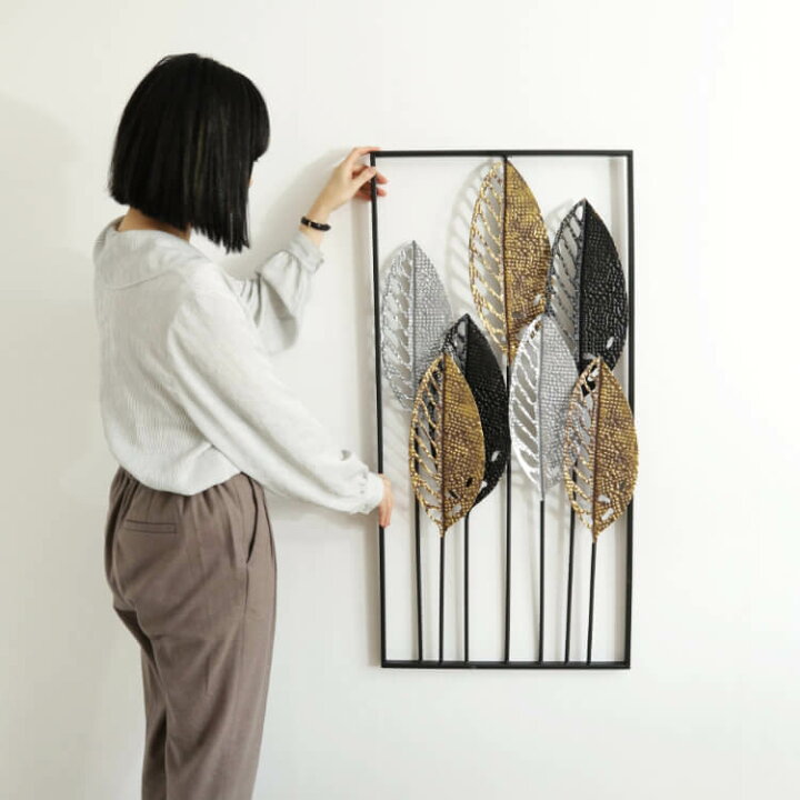 楽天市場】【当日発送 動画あり】インテリア 壁 リビング 壁飾り  