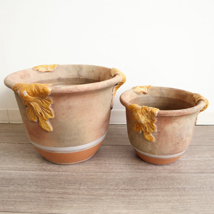 楽天市場】【当日発送】陶器鉢 植木鉢 2個セット 鉢カバー 花瓶  