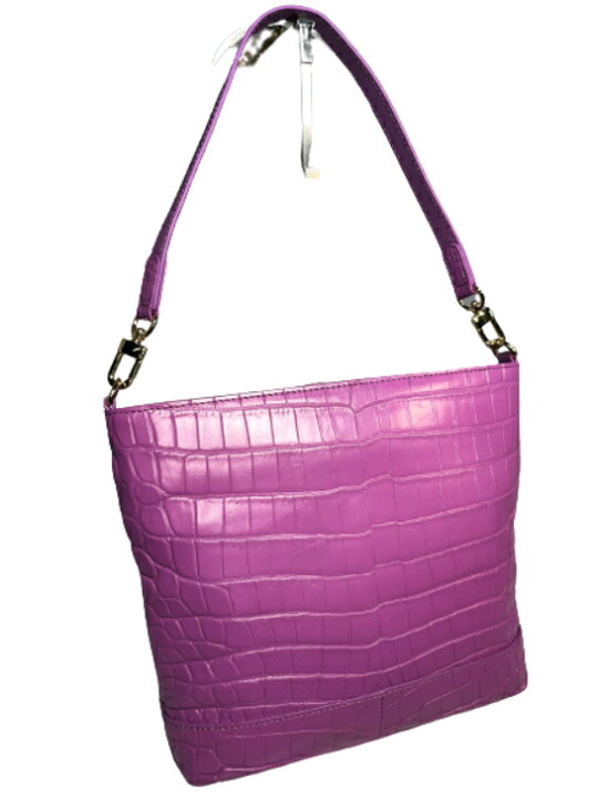 楽天市場】2WAY ショルダーバッグ 両アオリ型 クロコダイル本革  