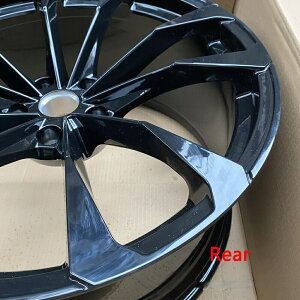 23インチ ツイン5スポークフルグロスブラックスタイル ホイール ランボルギーニ ウルス 4本セット -BRN-11478★