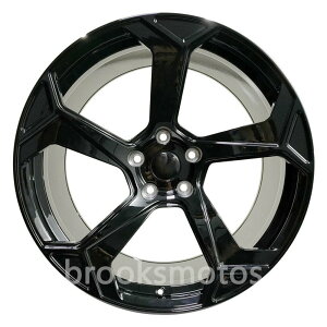 23インチ NEW 5 スポーク グロス ブラック STYLE GED ホイールセット ランボルギーニ  ウルス  -BRN-1361★