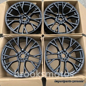 21�C���` �t�H�[�W�h �u���b�N �A�O���b�V�u �X�^�C�� �z�C�[�� 2019+ BMW X3M X4M F97 F98 809 �K�� LI-1636