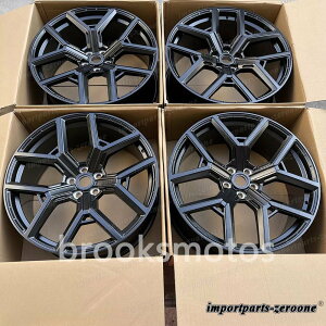 23インチ新品サテンブラック 5 スポークホイール 2019+ ランドローバーディフェンダー L663 LI-1427