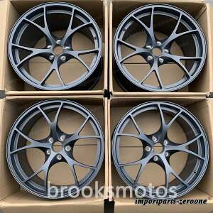 アルファロメオジュリア 18インチサテンガンメタル鍛造ホイール 18x8 4 本セット LI-1794