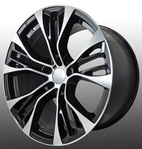 20�C���` Black Staggered �z�C�[�� ( 4�{�Z�b�g ) BMW X5 X5M E53 E70 F15 X6 X6M E71 F16 �@-DFO-1117
