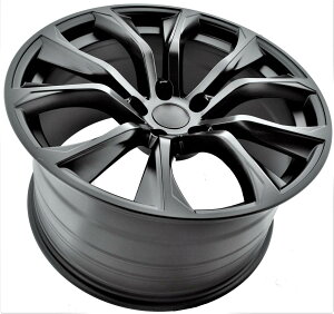 22�C���` Staggered Black �z�C�[�� ( 4�{�Z�b�g ) BMW X5 X5M E53 E70 F15 X6 X6M E71 F16 �@-DFO-1048