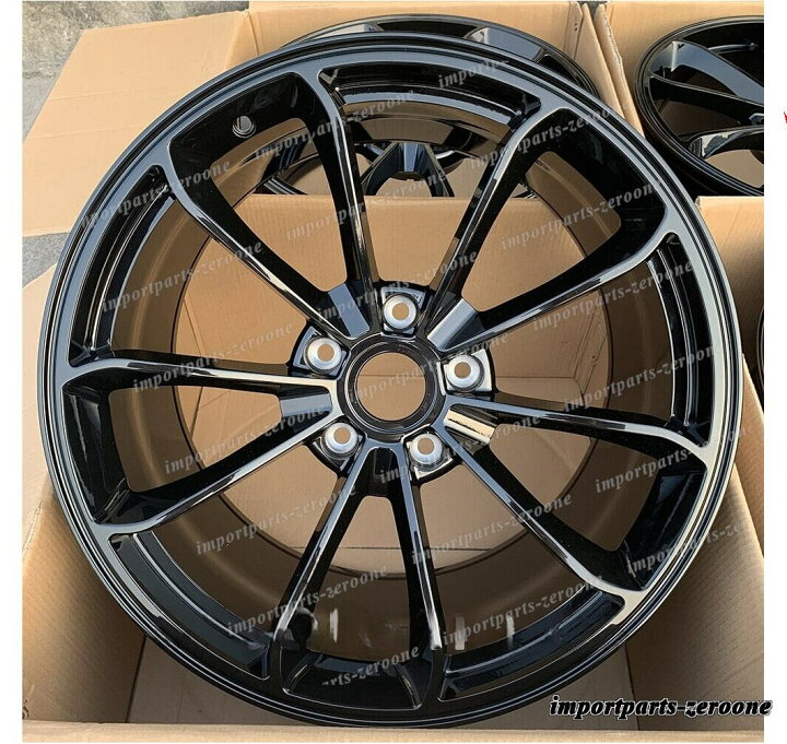 楽天市場】19インチ 新品グロスブラック GT4 スタイル ホイール 