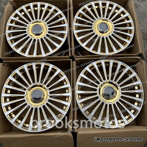 24インチ ゴールドMスタイル ホイール ロールスロイス ゴーストファントム  4本セット -BRN-11487★