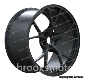 アルファロメオ ジュリア QV 19インチ スタッガー フォーグ ホイール 19x8.5 19x10 サテンブラック -BRN-11995 鍛造 ★