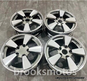 18�C���`�@ NEW �O���C�@�N���b�V�b�N�X�^�C���@�z�C�[���@�|���V�F 911 993 18X8 18X10�@4�{�Z�b�g�@-BRN-11426