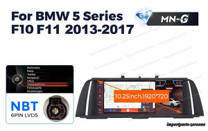 Bmw 5V[Y F10 F11 2010-2016 NBT AhChir 10.25C` 668S 6+64G -RA-1109