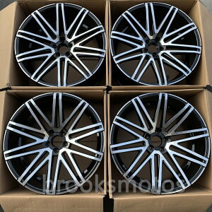 2006+ ポルシェ  ケイマン 2005-2015 Q7 22X10.5 22インチ マルチスポークスタイルホイール BRN-1505