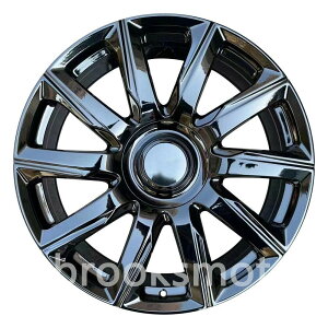 22�C���` �}���`�X�|�[�N �O���X �u���b�N �X�^�C�� �z�C�[�� GMC ���[�R�� 22X9 ET20 6X139.7 BRN-1473