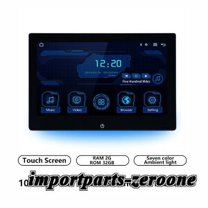 10.1C` ԍڗp Android wbhXgj^[ WiFi Bluetooth GPS ^b`XN[ 4KΉ 㕔Ȍ }`fBAv[[ -RA-1256