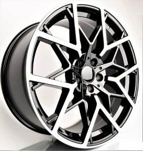 20�C���` BMW M3/M4 2021 Style Staggered �z�C�[���@4�{�Z�b�g�@20x9.5J �I�t�Z�b�g38 PCD 5x112�@-DFO-2003