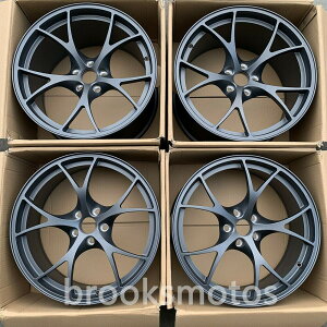 19インチ アルファロメオ GIULIA 19インチ GED ホイールセット 19x7.5 オフセット41 SATIN ガンメタル 4本セット -PO-1055