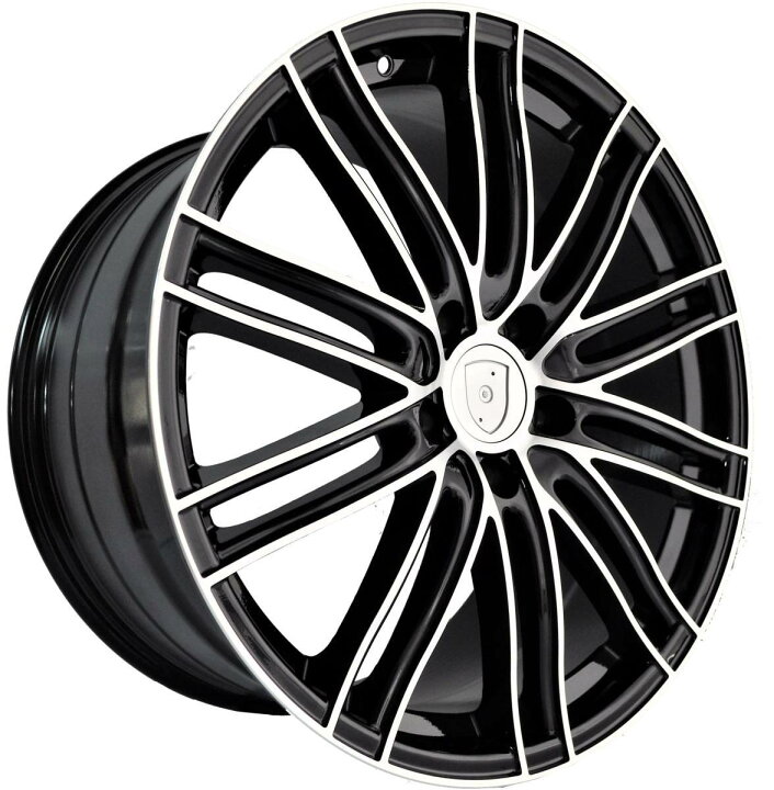 楽天市場】21インチ Staggered Black ホイール ( 4本セット 