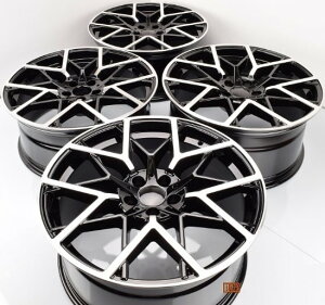 20�C���` BMW M3/M4 2021 Style Staggered �z�C�[���@4�{�Z�b�g�@ 20x8.5J �I�t�Z�b�g23 �@PCD: 5x112�@-DFO-2001