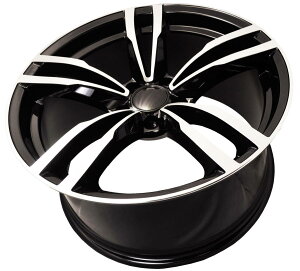 18�C���` Staggered Black �z�C�[�� ( 4�{�Z�b�g ) BMW 5 6 7 �V���[�Y �@-DFO-1189