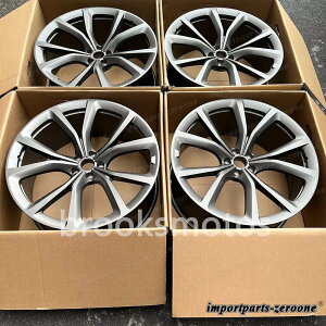 22インチ 5 スポークグレースクエアスタイル フォージドホイールジャガーFペースSVR 22x9 ET45 LI-2093