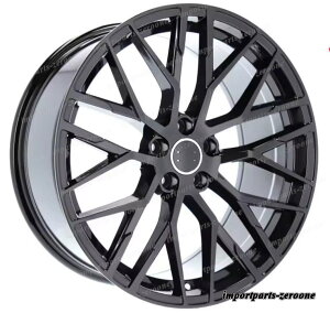 数量限定 20インチ グロスブラック ホイール 4本セット アウディ A5 A6 A7 A8 RS7 RS6 - HU-1036 鍛造 ★