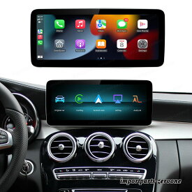 ワイヤレス Carplay Android オート 12.3'' Linux スクリーン マルチメディア Receiver Mercedes Benz NTG5.0 GLA CLA GLC W205 W176 W212　-AAT-1035