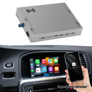 CXCarPlay{{S60 2014-2017 XC60 V40 V60 AndroidpI[gC^[tF[X~[NAirPlay 1Nۏ؁@-AAT-1058