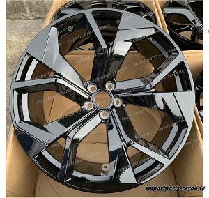 20インチ グロスブラックスタイルホイール アウディ 2010+ A7 S7 2013-2018 RS7 2013+ A8  -BRN-12307 鍛造 ★