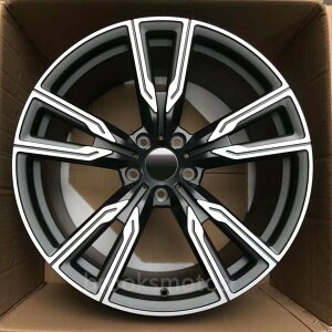 21インチ ツイン 5 スポークグレースタイルホイールBMW X5 E70 F15 X6 E71 F16 BRN-1434