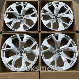 19インチ NEW シルバー 鍛造 ホイール アウディ Q2 Q4 SQ2 19X8 オフセット 4本入り BRN-1386