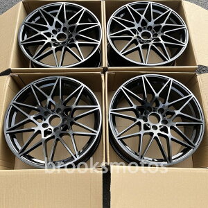 BMW M2 F87 M3 F80 M4 F82 83 20X8.5 20X10 666 20�C���` �u���b�N�X�^�C���z�C�[�� BRN-1337