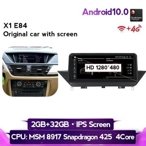 BMW X1 E84 2009-2015 �A���h���C�h�i�r 32G with original screen�@�@-YA-1126