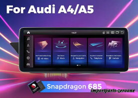 アウディA4 2008-2014 A5 2008-2016 アンドロイドナビ12.3インチ2K 668S 6GB+64GB MMI3G RHD -RA-1339