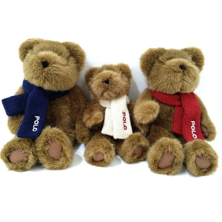 楽天市場】POLO BEAR ( ポロベア ）ぬいぐるみ POLO RALPH LAUREN 
