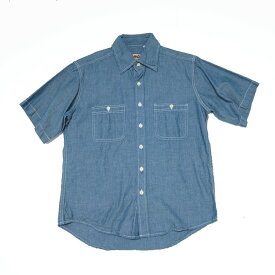 CAMCO S/S Chambray shirts　カムコ　半袖シャンブレーシャツ　S