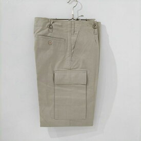 90s DEADSTOCK GERMAN MOLESKIN CARGO PANTS ( デッドストック ジャーマンモールスキンカーゴパンツ ） IVORY（ アイボリー ）12 ( W33 )