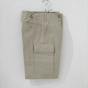 90s DEADSTOCK GERMAN MOLESKIN CARGO PANTS ( �f�b�h�X�g�b�N �W���[�}�����[���X�L���J�[�S�p���c �j IVORY�i �A�C�{���[ �j12 ( W33 )