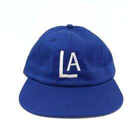 COOPERSTOWN BALLCAP（ クーパーズタウン ボールキャップ ）1943 LOSANGELES ENGELES（ 1943 ロサンゼルスエンジェルス ）コットンハードバイザー ROYAL ( ロイヤル ) BASEBALL CAP ( ベースボールキャップ ) MADE IN USA （ アメリカ製 ）