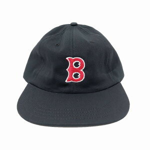 COOPERSTOWN BALL CAP �i �N�[�p�[�Y�^�E�� �{�[���L���b�v �j 1948 BIRMINGHAM BARONS �i 1948 �o�[�~���K���o�����Y �j�R�b�g���n�[�h�o�C�U�[�@�u���b�N D�����O�@3inch Square Hard MADE IN USA