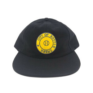 �N�[�p�[�^�E���{�[���L���b�v�iCOOPERSTOWN BALL CAP ) 1946 BATTLE CREEK BELLES ( 1946 �o�g���E�N���[�N�E�x���Y ) WOOLSAGE (�E�[���T�[�W�jBLACK ( �u���b�N ) �X�i�b�v MADE IN USA�i�A�����J���jBASEBALL CAP�i�x