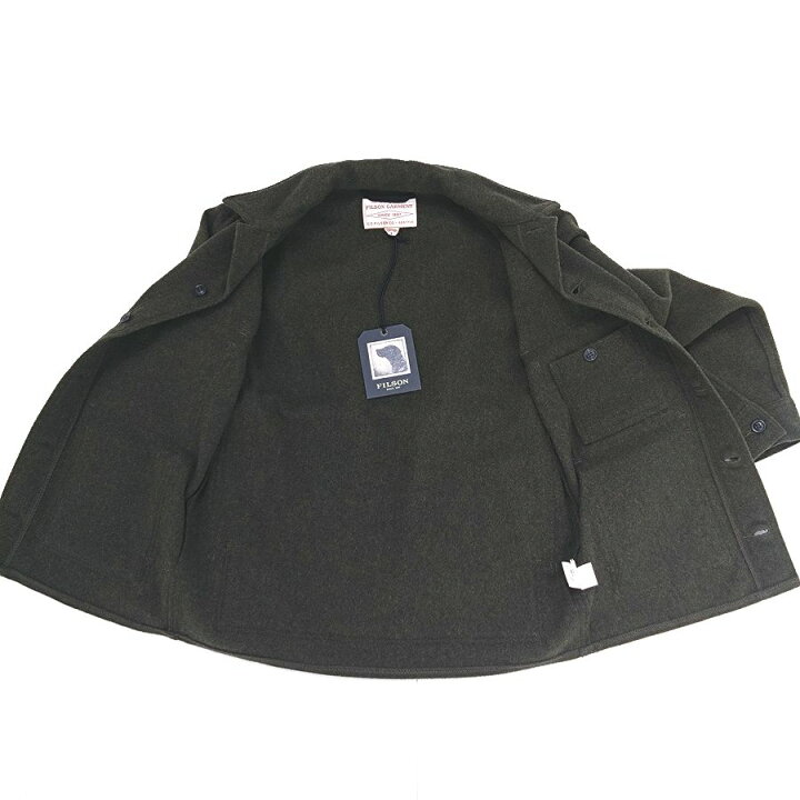 楽天市場】FILSON(フィルソン）MACKINAW WOOL CRUISER JACKET FOREST 
