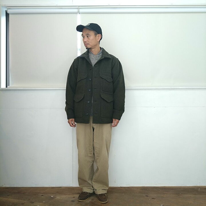楽天市場】FILSON(フィルソン）MACKINAW WOOL CRUISER JACKET FOREST  