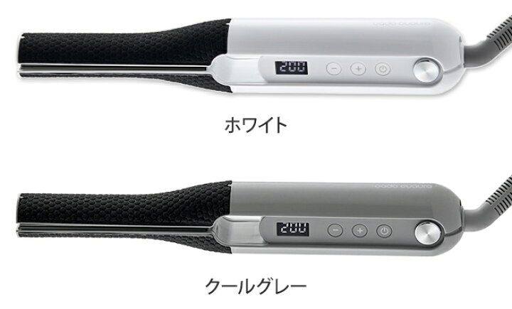 楽天市場】ヘアアイロン 【専用ポーチの特典】 cado cuaura ストレート 