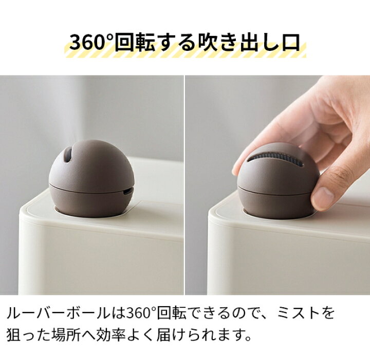楽天市場】レコルト 加湿器 UVハイブリッド式加湿器 RHF-1 卓上加湿器 