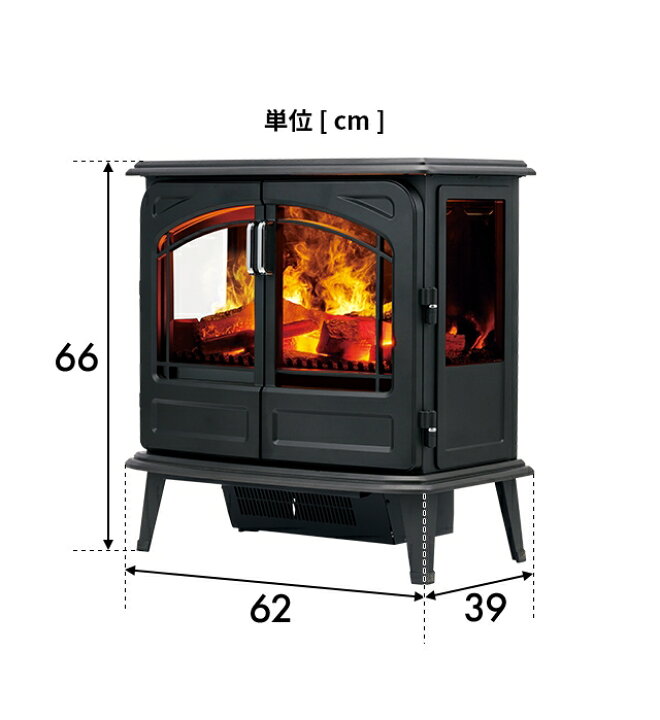 楽天市場】ディンプレックス 【選べる2大特典】 暖炉型 ファンヒーター 