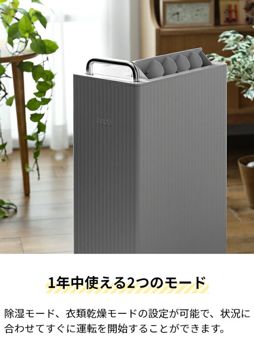 楽天市場】2024年モデル カドー 【3大特典】 除湿機 ROOT 7200 DH  